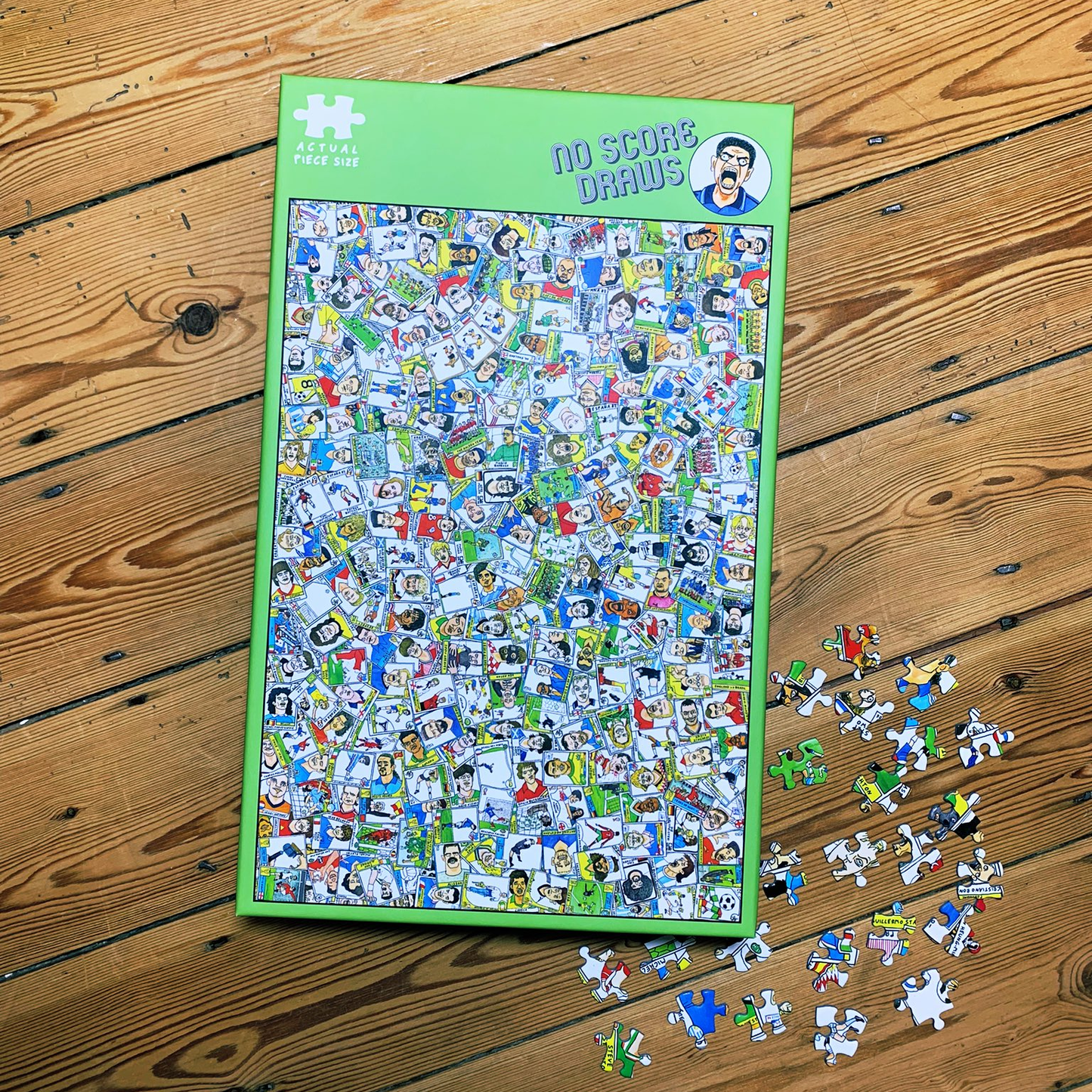 Wonky World Cup Jigsaw Puzzle by No Score Draws - 1000 Piece