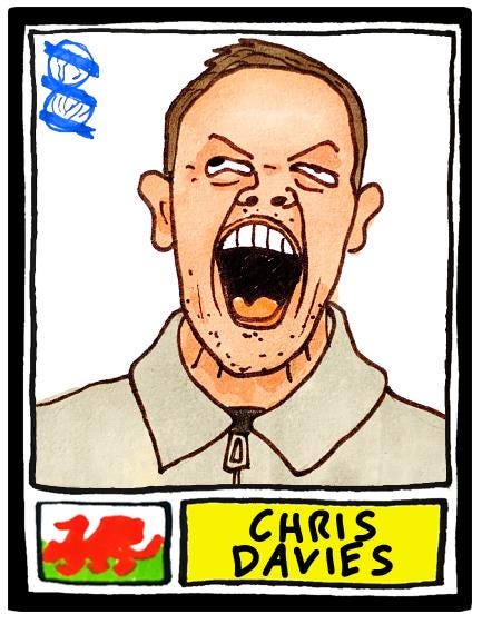 Birmingham City Vol 2 - No Score Draws Blues 24/25 Edition - A3 print of 24 hand-drawn Panini-Doodles Of BCFC's 24/25 League One Champions
