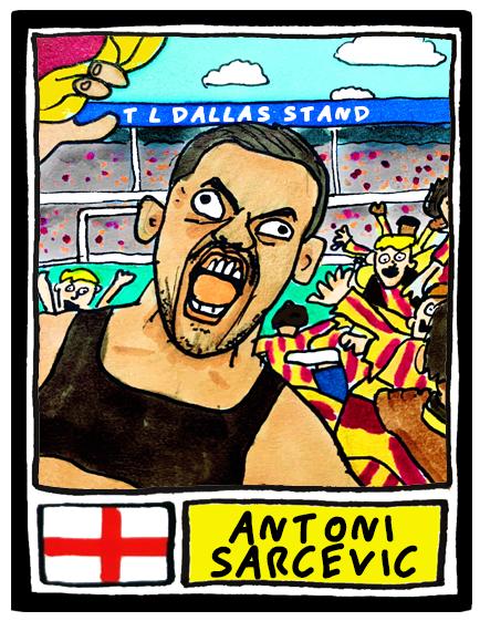 Bradford City Vol 2 - No Score Draws Bantams Going Up Edition - A3 print of 26 hand-drawn Panini-doodles Of BCFC's 24/25 Promotion Squad