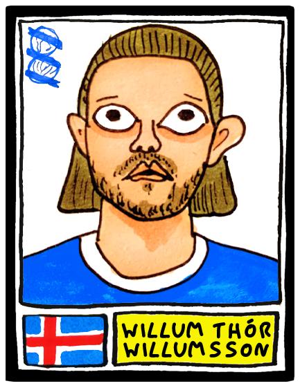 Birmingham City Vol 2 - No Score Draws Blues 24/25 Edition - A3 print of 24 hand-drawn Panini-Doodles Of BCFC's 24/25 League One Champions