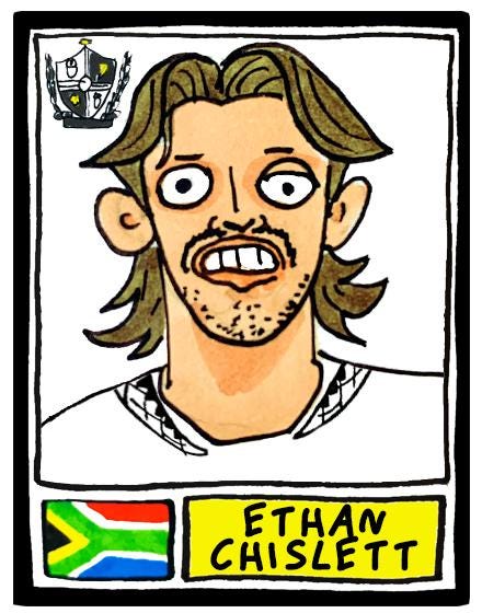 Port Vale Vol 2 - No Score Draws Valiants Going Up Edition - A3 print of 24 hand-drawn Panini-doodles Of PVFC's 24/25 Promotion Squad