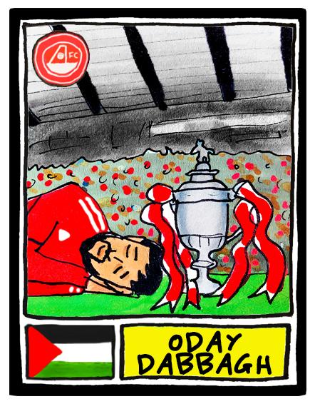 Aberdeen Vol 2 - No Score Draws Hampden '25 Edition - A3 print of 26 Wonky Panini-style doodles of Aberdeen 24-25 Scottish Cup Winners