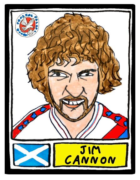 Crystal Palace - No Score Draws Eagles Edition - A3 print of 36 hand-drawn Panini-style football sticker legends - Cheapskate football art