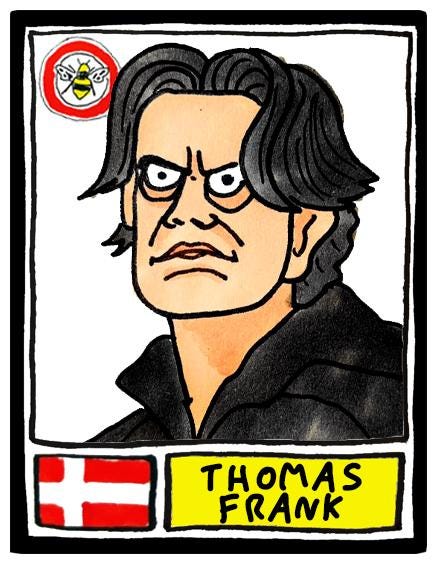 Brentford Vol 3 - No Score Draws Bees 24/25 Edition - A3 print of 25 hand-drawn Panini-style Doodles Of Thomas Frank's Brentford 24/25 Squad