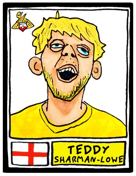 Doncaster Rovers - No Score Draws Donny Going Up Edition - A3 print of 24 hand-drawn Panini-doodles Of DRFC's 24/25 Promotion Squad