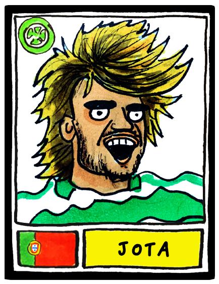 Celtic Vol 4 - No Score Draws Bhoys 24-25 Edition - A3 print of 24 hand-drawn Panini-style Doodles of Brendan Rogers 24-25 SPL Champions