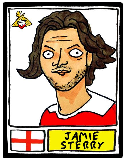 Doncaster Rovers - No Score Draws Donny Going Up Edition - A3 print of 24 hand-drawn Panini-doodles Of DRFC's 24/25 Promotion Squad