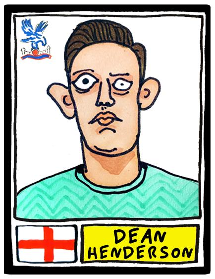 Crystal Palace Vol 2 - No Score Draws Eagles 24/25 Edition - A3 print of 24 Wonky Panini-style Doodles Of Oliver Glasner's 24/25 CPFC Squad