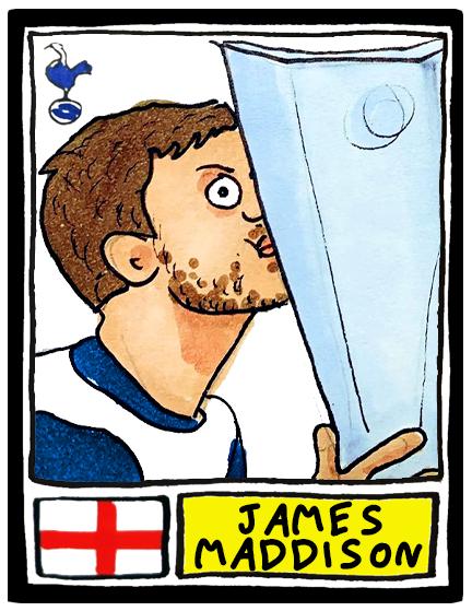 Spurs Volume 5 - No Score Draws Bilbao '25 Edition - A3 print of 31 Wonky Panini-style football doodles of Big Ange's Europa League-Winners