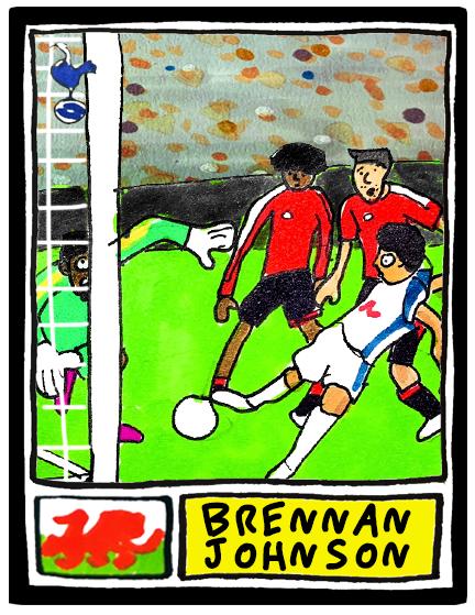 Spurs Volume 5 - No Score Draws Bilbao '25 Edition - A3 print of 31 Wonky Panini-style football doodles of Big Ange's Europa League-Winners