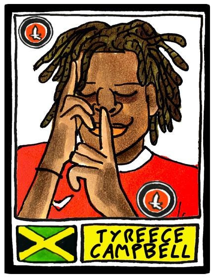 Charlton Athletic Vol 2 - No Score Draws Addicks Going Up Edition - A3 print of 24 Wonky Doodles of CAFC's 24-25 Promotion Playoff Winners