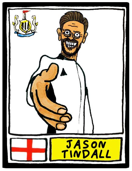 Newcastle United 25/26 - No Score Draws Toon Edition - A3 Print Of 26 Wonky No Score Draws Panini-style Doodles Of NUFC's 25/26 Magpies