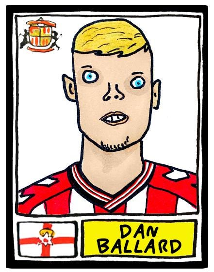 Sunderland Volume 5 - Black Cats 25/26 Edition - A3 print of 24 Wonky No Score Draws Doodles Of SAFC's 25/26 Premier League Squad