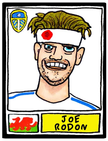 Leeds Utd Volume 4 - No Score Draws Farkeball 24/25 Edition - A3 print of 24 hand-drawn Panini-doodles Of Farke's LUFC Promotion-Winners