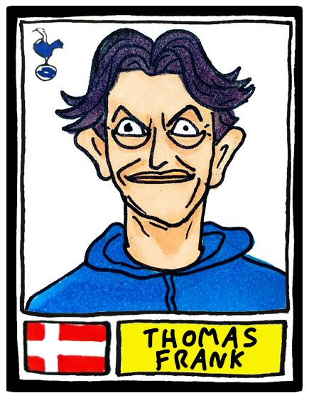 Spurs 25/26 - No Score Draws COYS 25/26 Edition - A3 print of 28 Wonky Panini-style Football Doodles of Tottenham Hotspur's 25/26 Squad