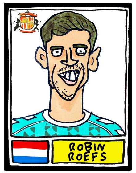 Sunderland Volume 5 - Black Cats 25/26 Edition - A3 print of 24 Wonky No Score Draws Doodles Of SAFC's 25/26 Premier League Squad