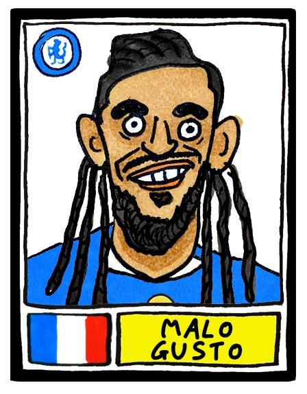 Chelsea 25/26 - No Score Draws Stamford Bridge 25/26 Edition - A3 Print Of 28 Wonky No Score Draws Panini-style Doodles Of Maresca's CFC