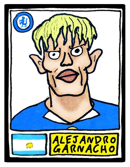Chelsea 25/26 - No Score Draws Stamford Bridge 25/26 Edition - A3 Print Of 28 Wonky No Score Draws Panini-style Doodles Of Maresca's CFC