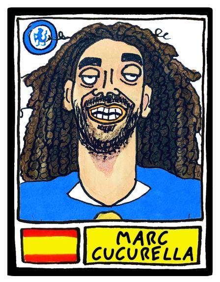 Chelsea 25/26 - No Score Draws Stamford Bridge 25/26 Edition - A3 Print Of 28 Wonky No Score Draws Panini-style Doodles Of Maresca's CFC