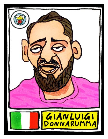 Man City 25/26 - No Score Draws Pep 25/26 Edition - A3 Print Of 24 Wonky No Score Draws Panini-style Doodles Of Guardiola's Manchester City