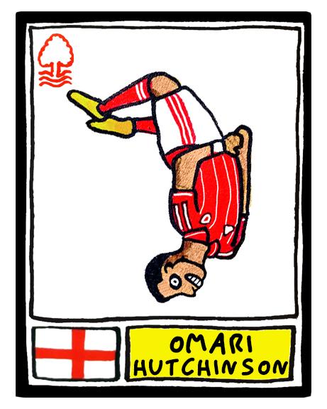 Nottingham Forest Vol 6 - No Score Draw City Ground 25/26 Edition - A3 print of 27 Wonky Hand-Drawn Panini-doodles of NFFC's 25/26 Squad