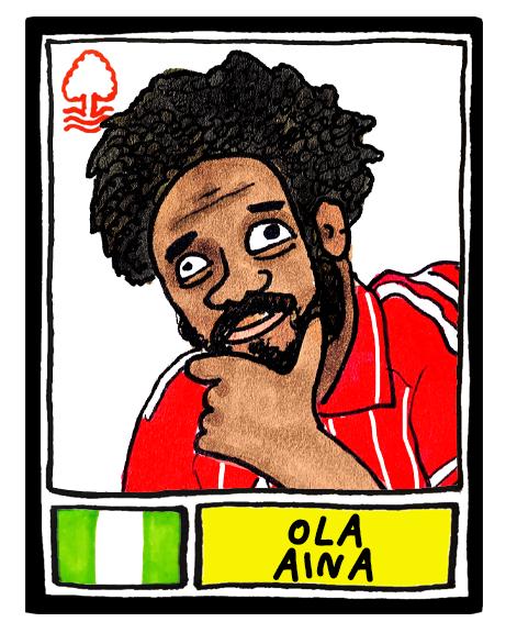 Nottingham Forest Vol 6 - No Score Draw City Ground 25/26 Edition - A3 print of 27 Wonky Hand-Drawn Panini-doodles of NFFC's 25/26 Squad