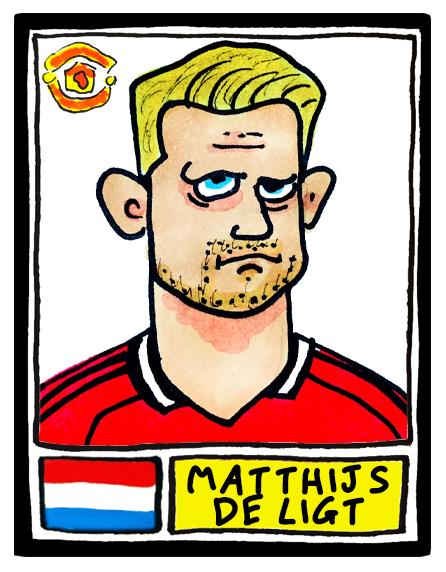 Man Utd 25/26 - No Score Draws Red Devils 25/26 Edition - A3 Print Of 24 Wonky No Score Draws Panini-Doodles Of Amorim's Manchester United
