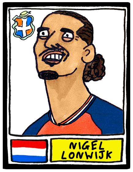 Luton Town Vol 4 - No Score Draws 'El Hattico' Edition - A3 print of 26 Wonky Panini-style Doodles of LTFC's 25/26 Wembley Winners