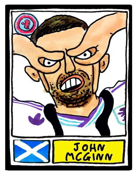 Aston Villa Europa League CHAMPIONS - No Score Draws Istanbul '26 Edition - A3 print of 26 hand-drawn wonky Panini-doodles of AVFC 25/26