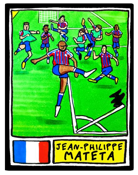 Crystal Palace Conference League CHAMPIONS - No Score Draws Leipzig '26 Edition - A3 print of 25 hand-drawn Panini-doodles of CPFC 25/26