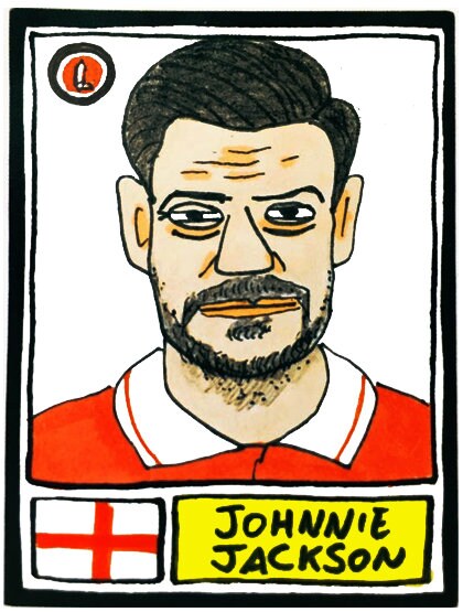 Charlton Athletic - No Score Draws Addicks Edition - A3 print of 36 hand-drawn Panini-sticker-style CAFC icons - Cheapskate football art