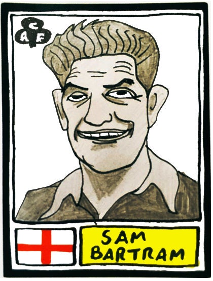Charlton Athletic - No Score Draws Addicks Edition - A3 print of 36 hand-drawn Panini-sticker-style CAFC icons - Cheapskate football art