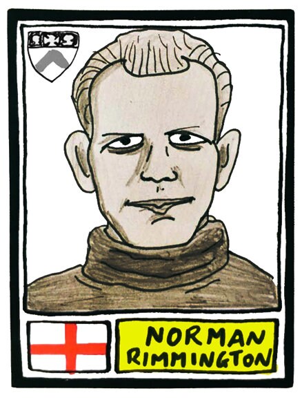 Barnsley - No Score Draws Tykes Edition - A3 print of 36 hand-drawn Panini-sticker-style Barnsley icons - Cheapskate football art