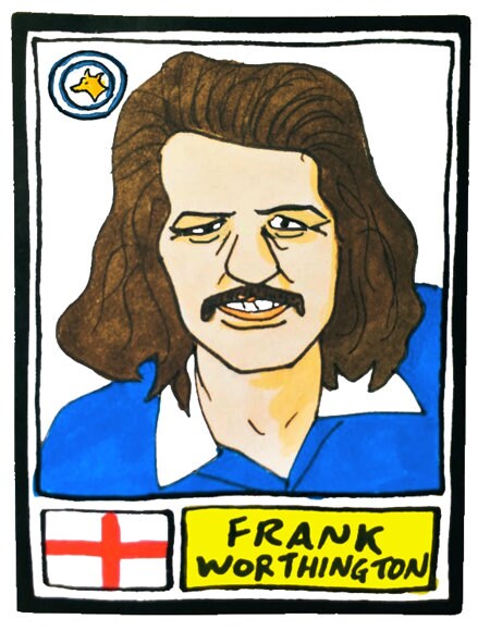 Leicester City Volume 2 - No Score Draws Foxes Edition - A3 print of 36 Panini-style football sticker legends - Cheapskate football art