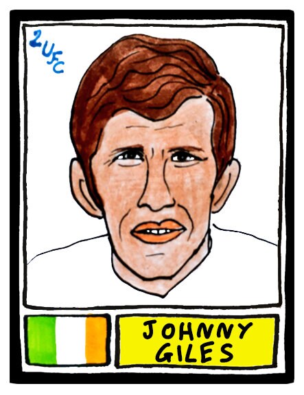 Leeds Utd Volume 1 - No Score Draws Elland Road Edition - A3 print of 36 hand-drawn Panini-style LUFC legends - Cheapskate football art