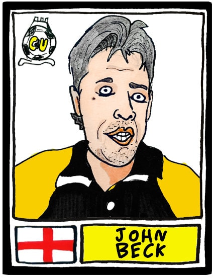 Cambridge United - No Score Draws Abbey Edition - A3 print of 36 hand-drawn Panini-style CUFC icons - Wonky cheapskate football art