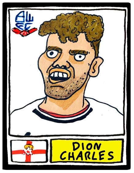 Bolton Wanderers Vol 2 - No Score Draws Wembley Edition - A3 print of 24 Wonky Panini-style Doodles Of BWFC's 2023 EFL Trophy-winning Squad