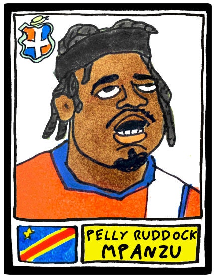 Luton Town Vol 3 - No Score Draws Hatter 23/24 Edition - A3 print of 24 hand-drawn Panini Doodles of LTFCs 23/24 Premier League Heroes